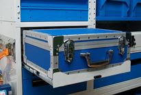 pour ateliers mobiles valises porte-visserie en aluminium